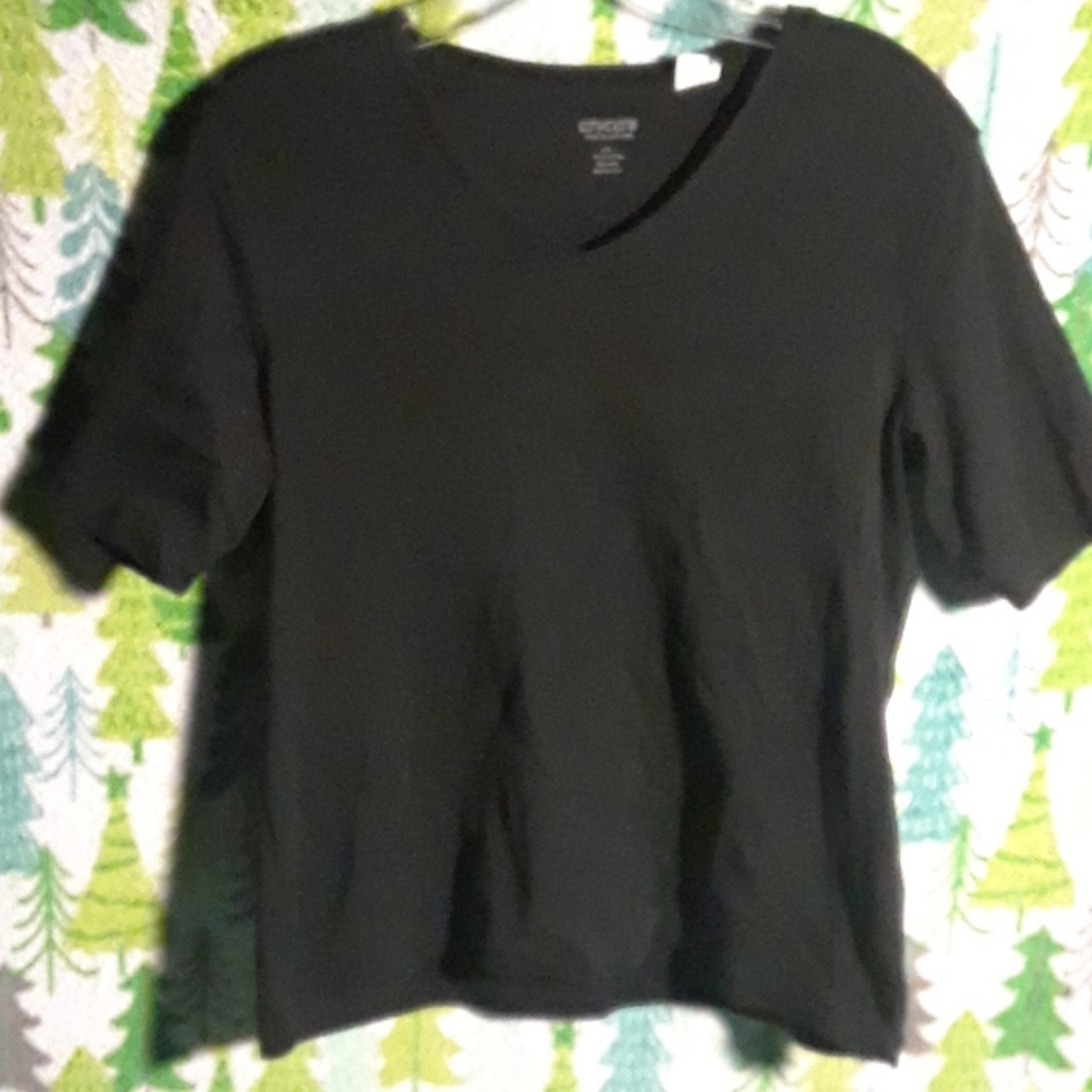 Black V-Neck